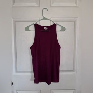 All in motion medium athletic purple tank top